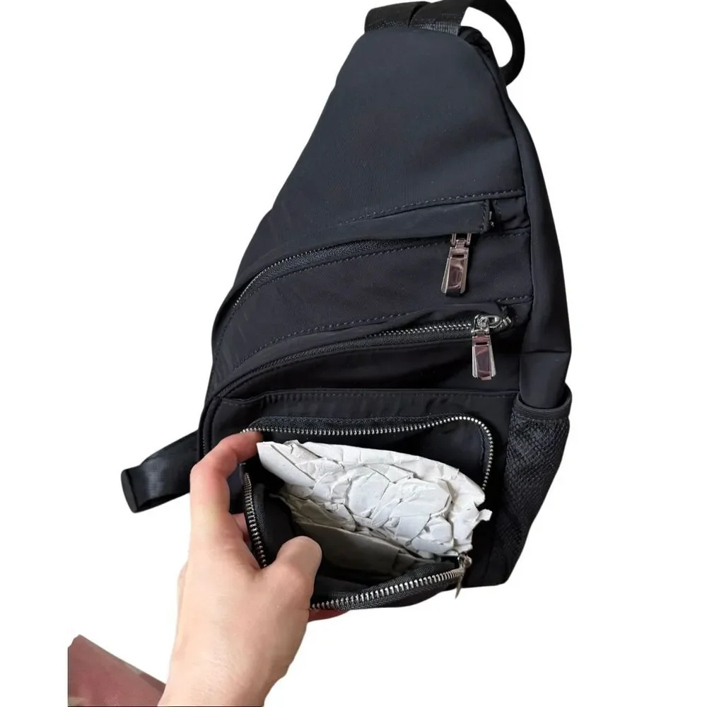 House Of‎ Harlow 1960 Sling Bag Nylon Savannah NEW Black